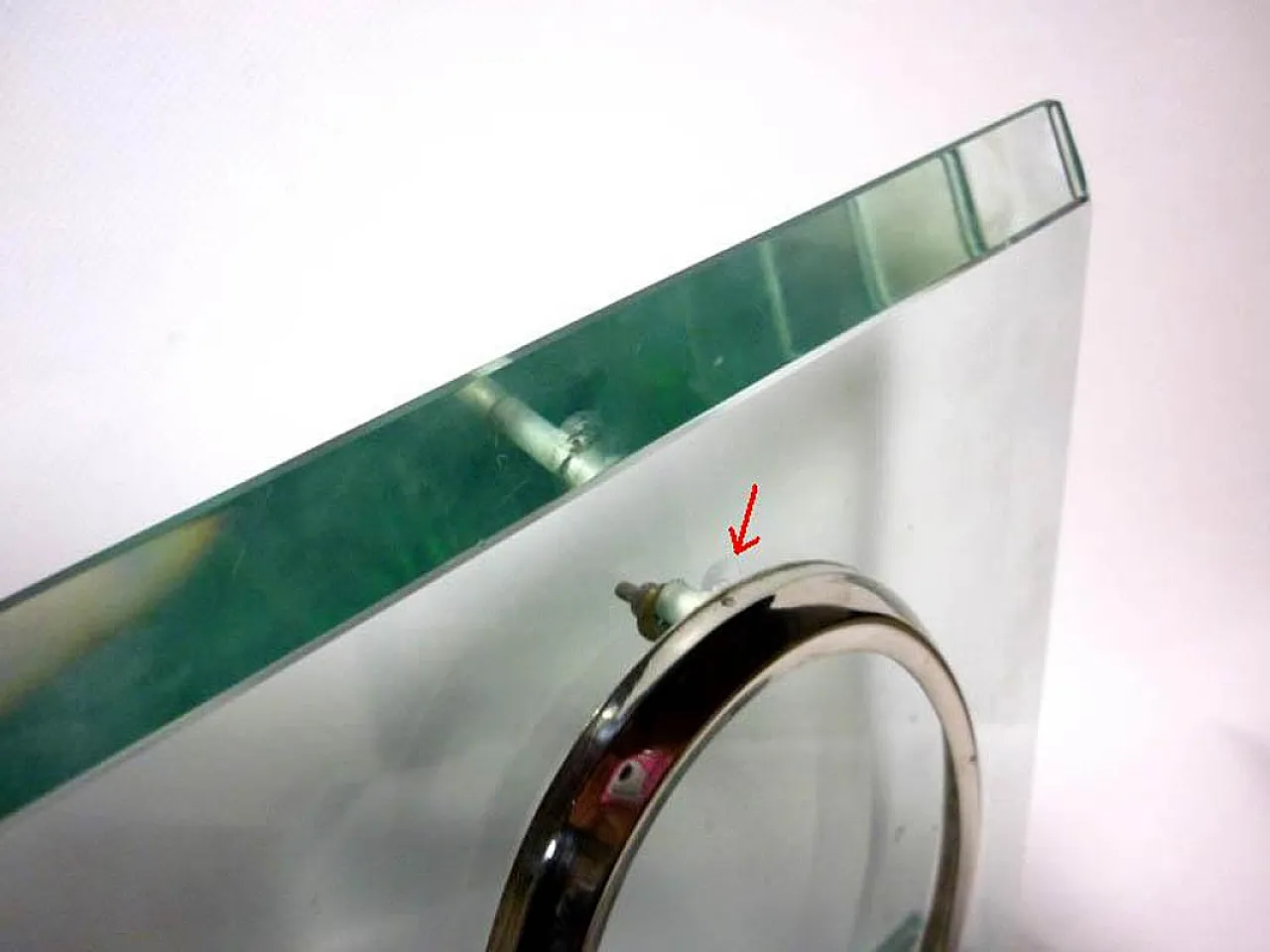 Art Deco crystal photo frame, 1930s 3