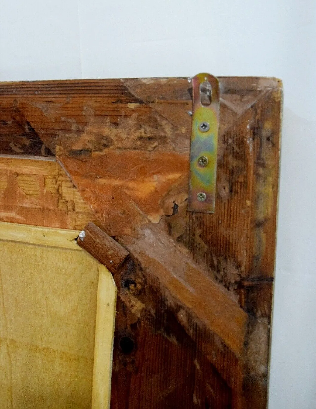 Specchio Neoclassico in legno dorato e gesso, '800 11