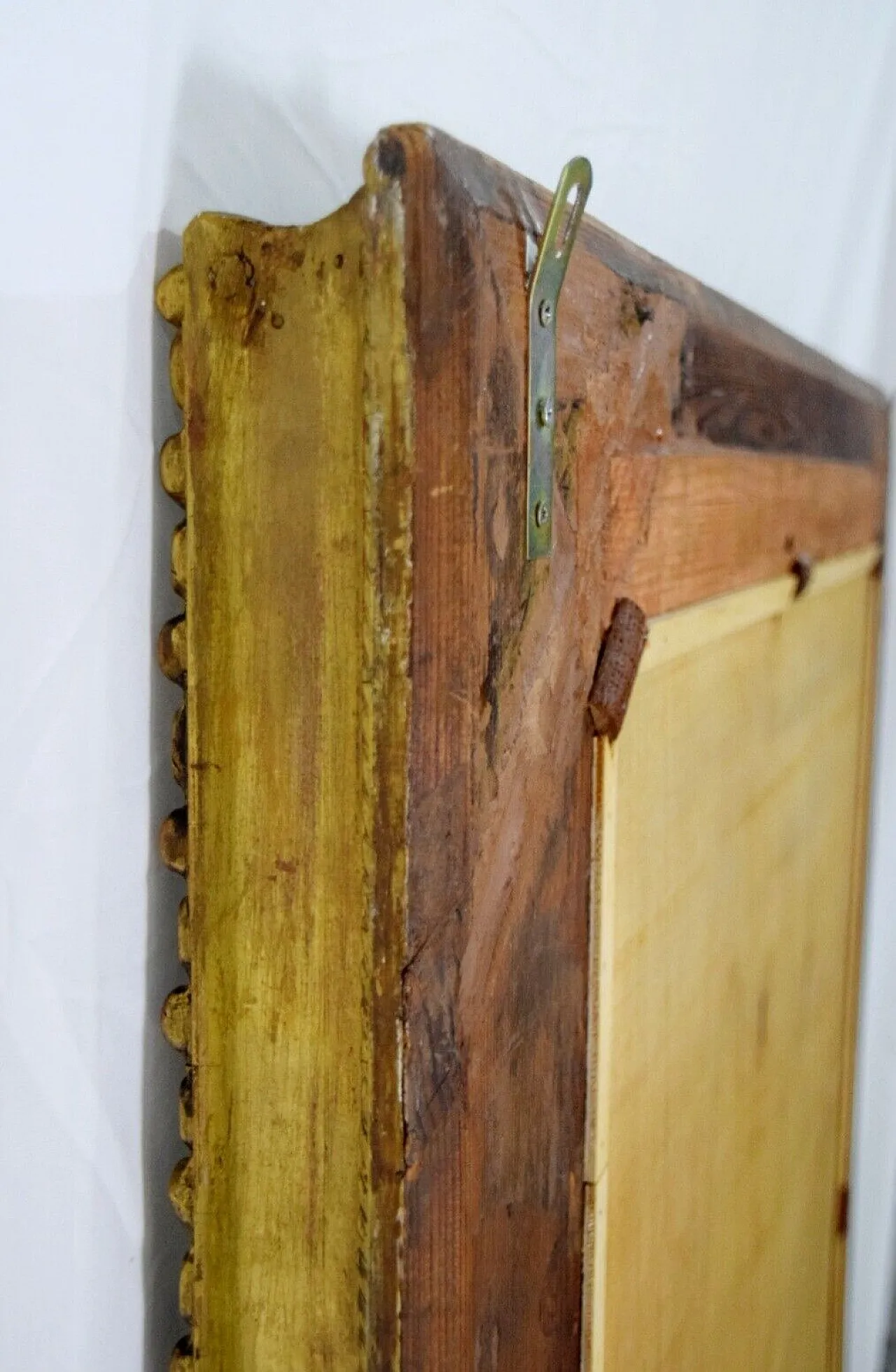 Specchio Neoclassico in legno dorato e gesso, '800 12