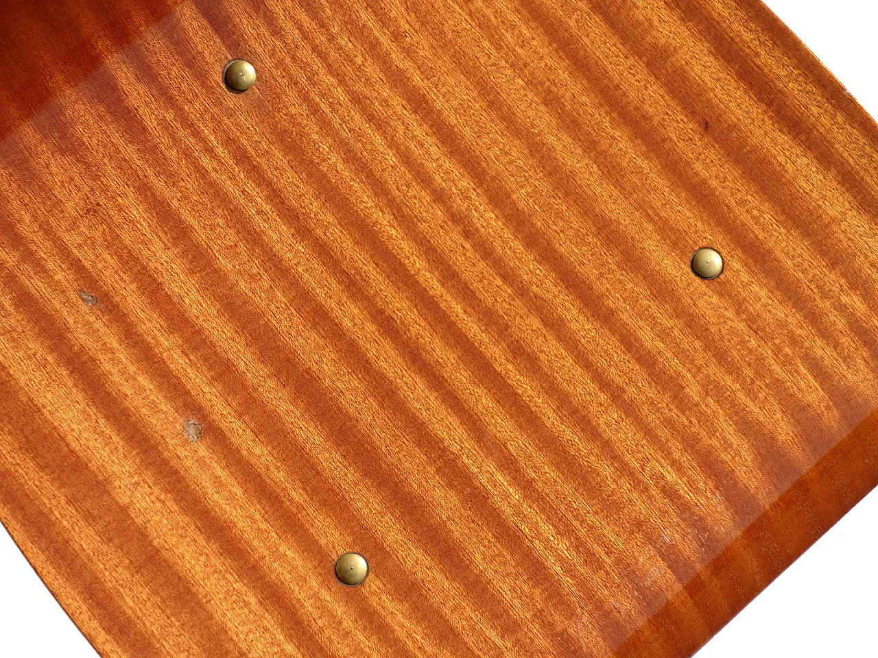 Coppia di sedie da pranzo in compensato, anni '50 5