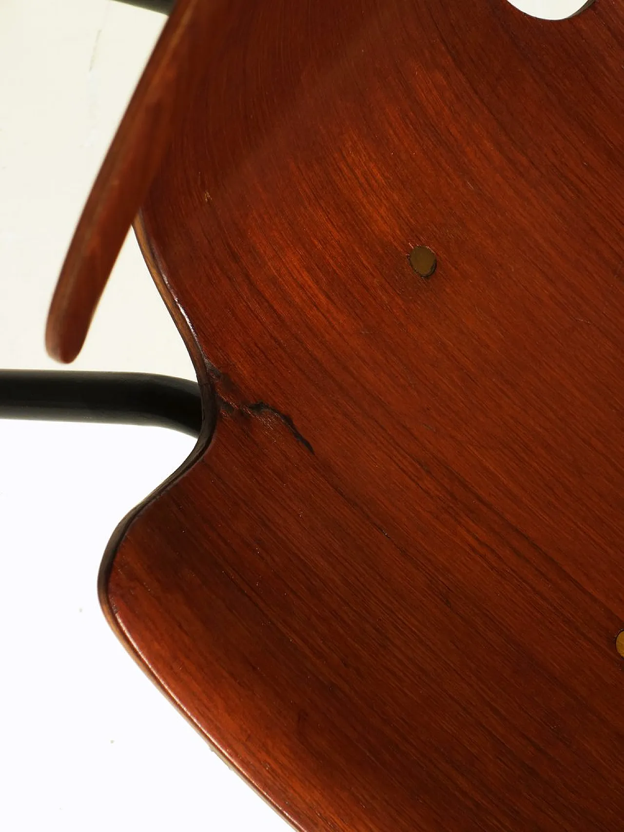 Sedia in compensato di Carlo Ratti per Compensati Curvati, anni '50 6