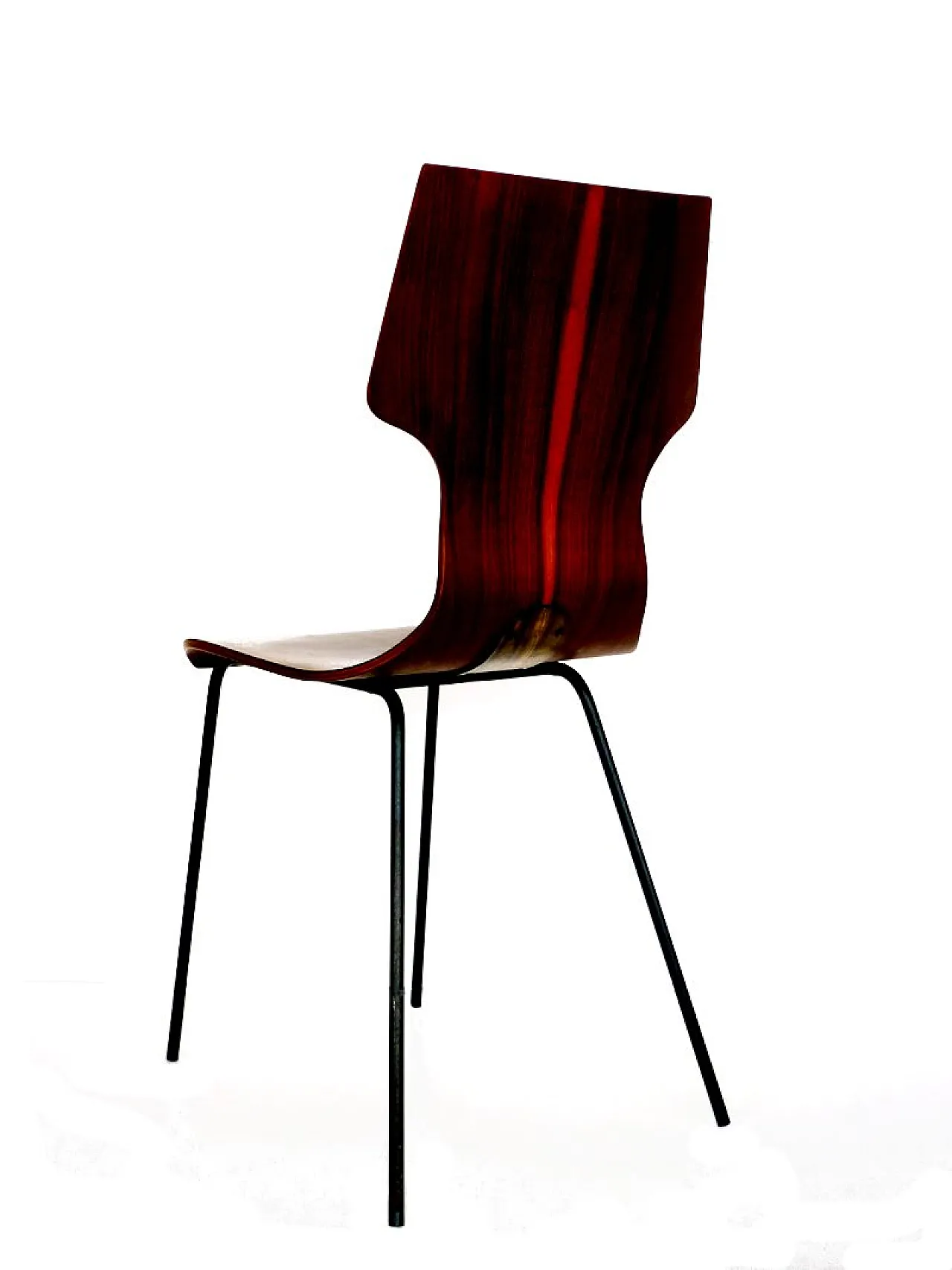 Coppia di sedie da pranzo di Aldo Bartolomeo per Stildomus, anni '50 4