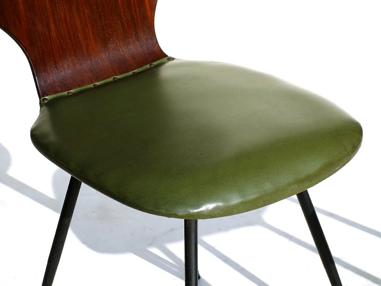 Coppia di sedie di Carlo Ratti per Lissoni, anni '50 5