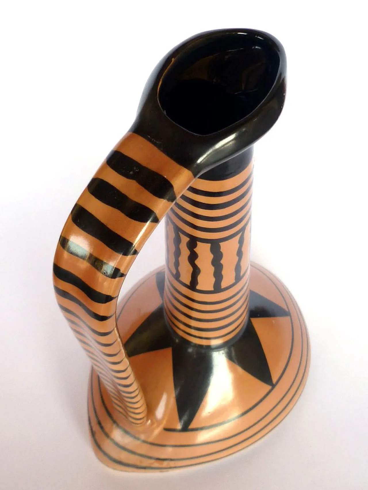 Mid-Century ceramic vase by Coronetti, 1950s 3