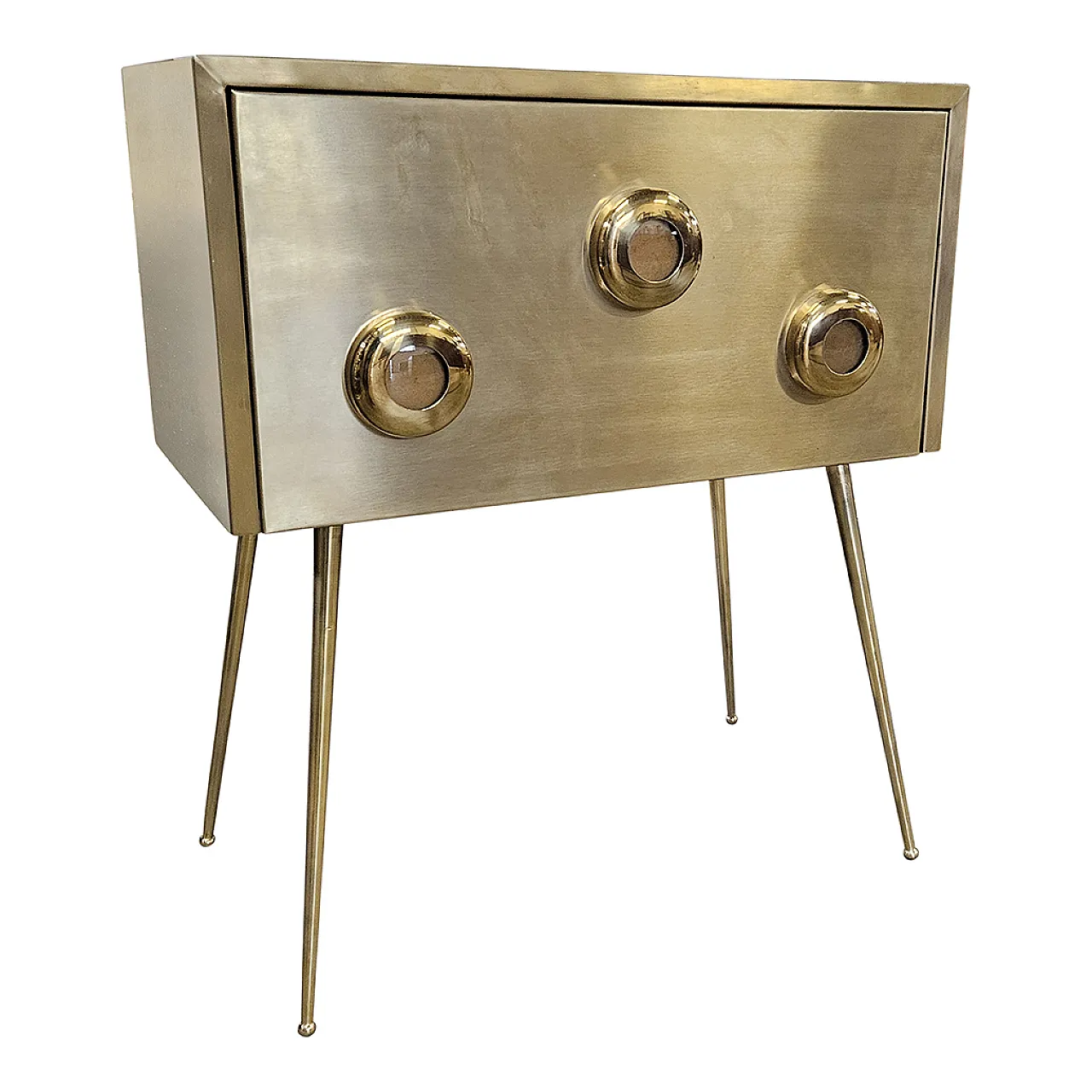 Consolle in ottone, anni '90 4