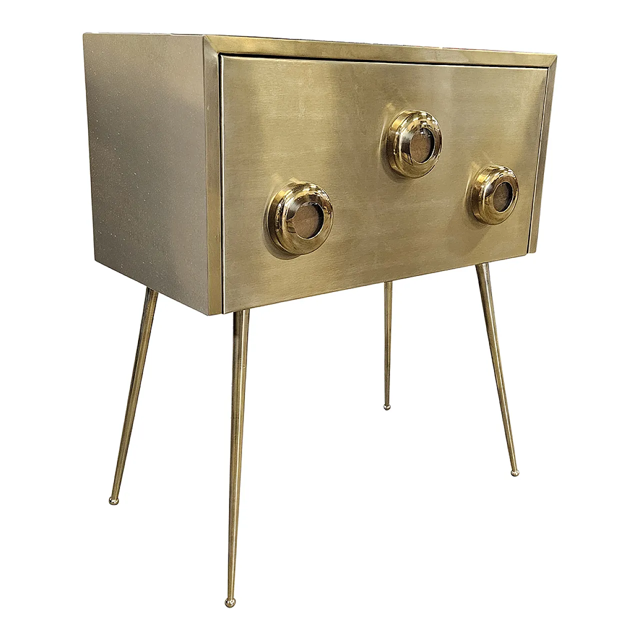 Consolle in ottone, anni '90 5