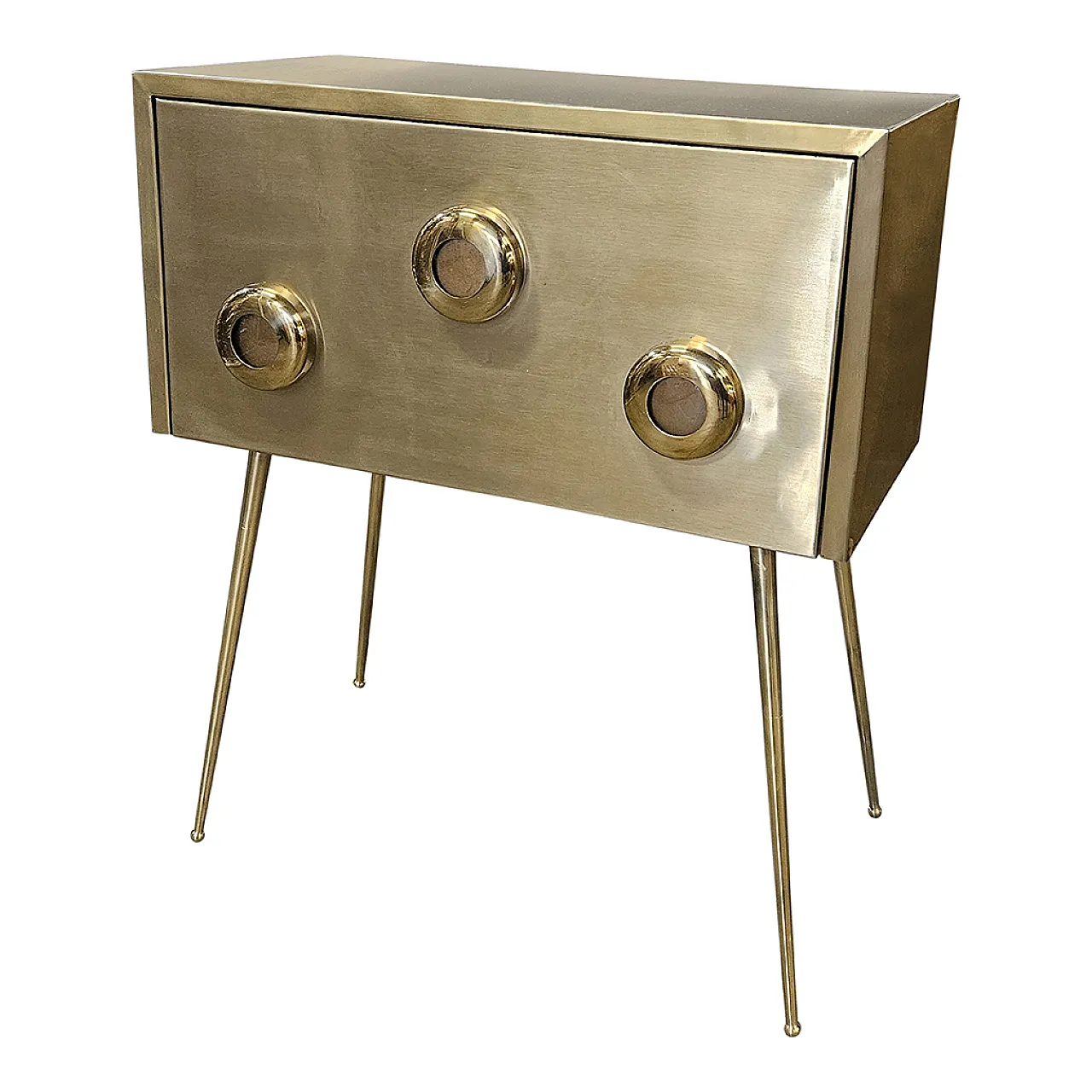 Consolle in ottone, anni '90 6