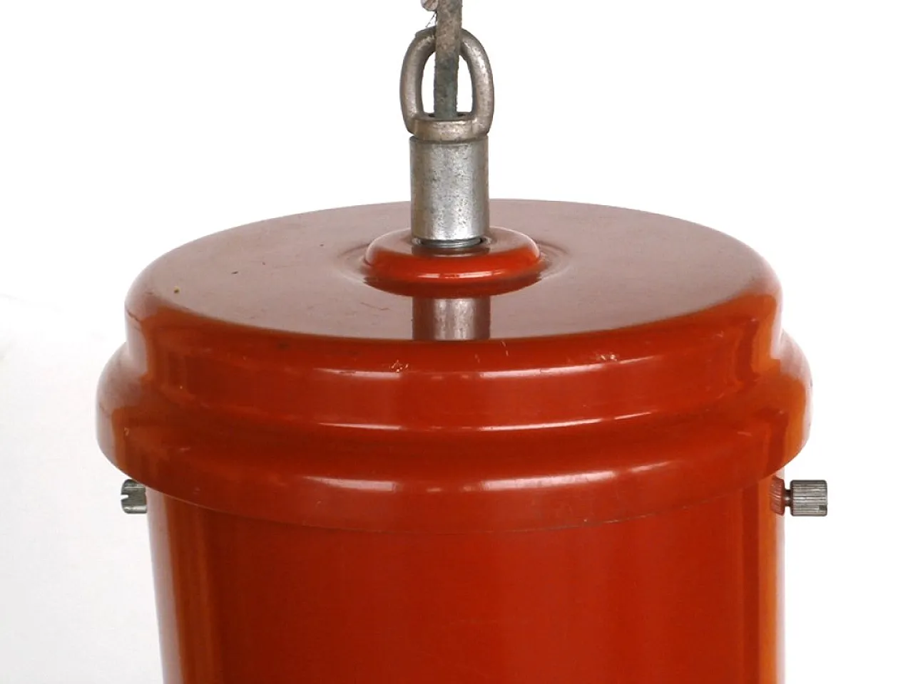 Lampada da soffitto industriale di Fontana Arte, anni '60 3