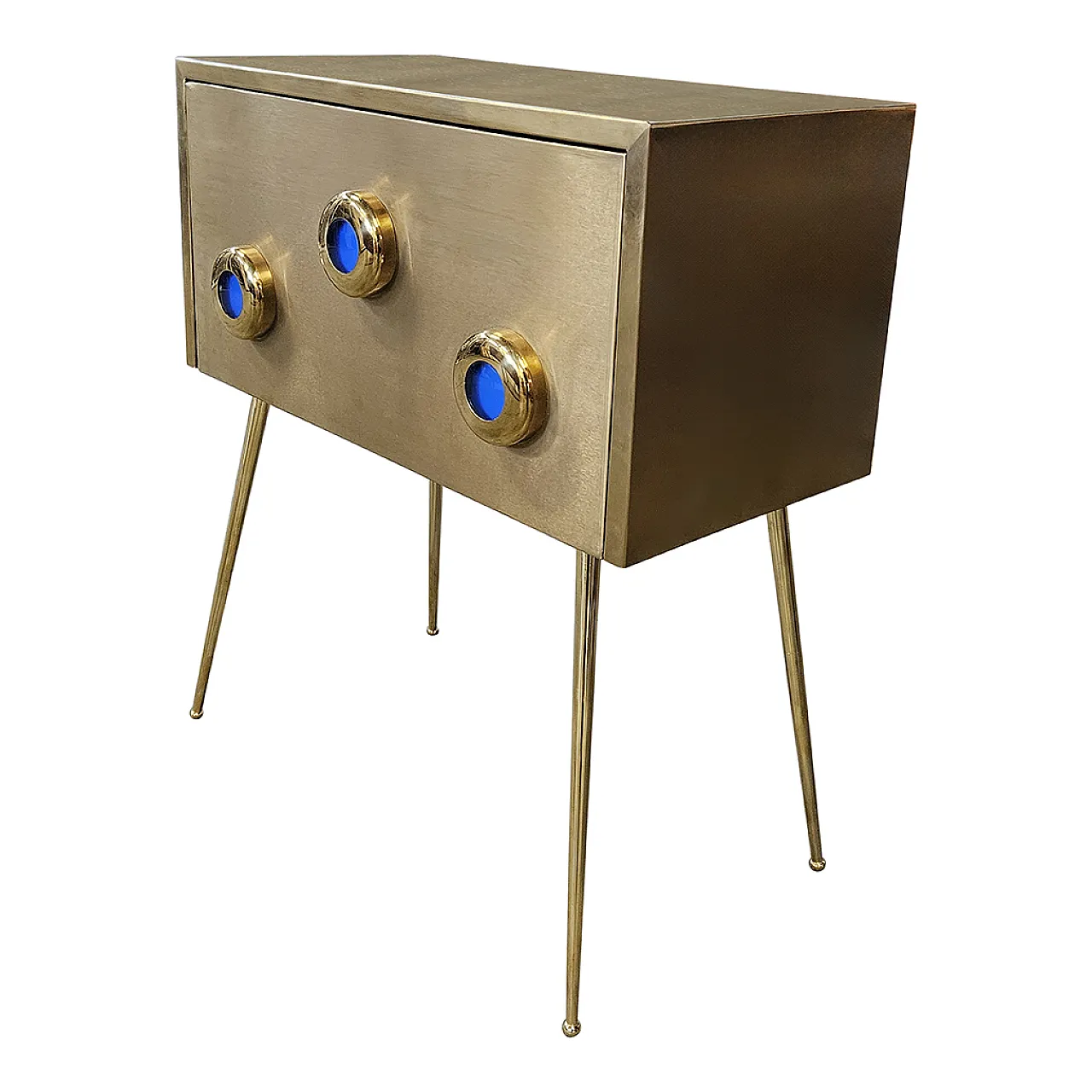 Consolle in ottone, anni '90 6