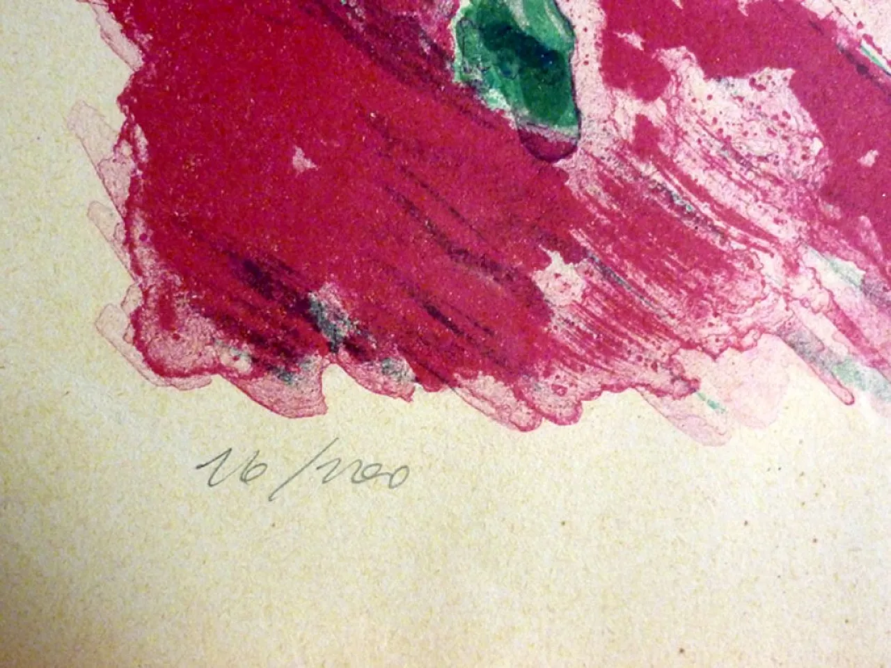 Cavalli di Aligi Sassu, acquatinta, anni '60 4