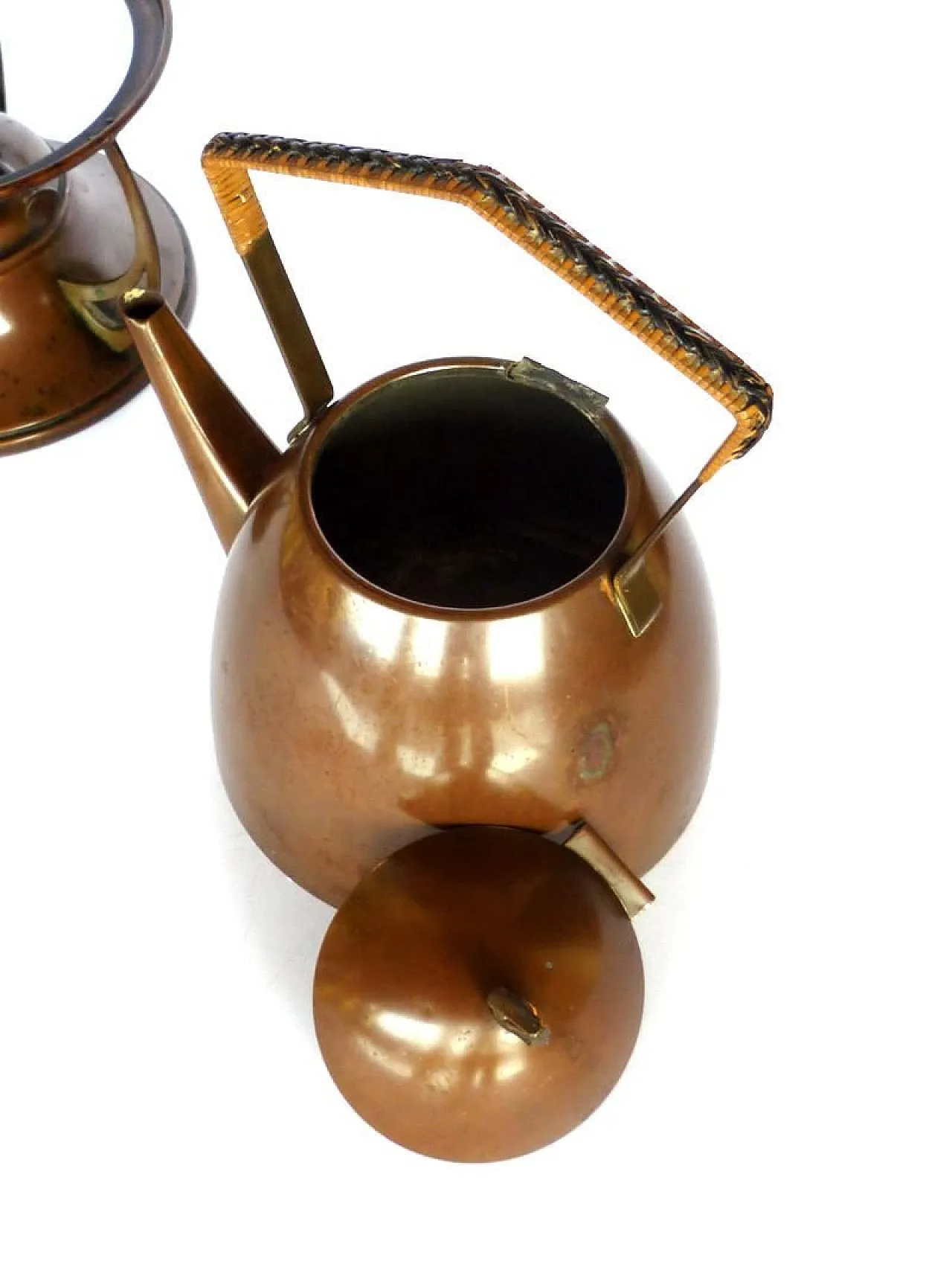 Art Nouveau teapot on stand by WMF, early 20th century 5