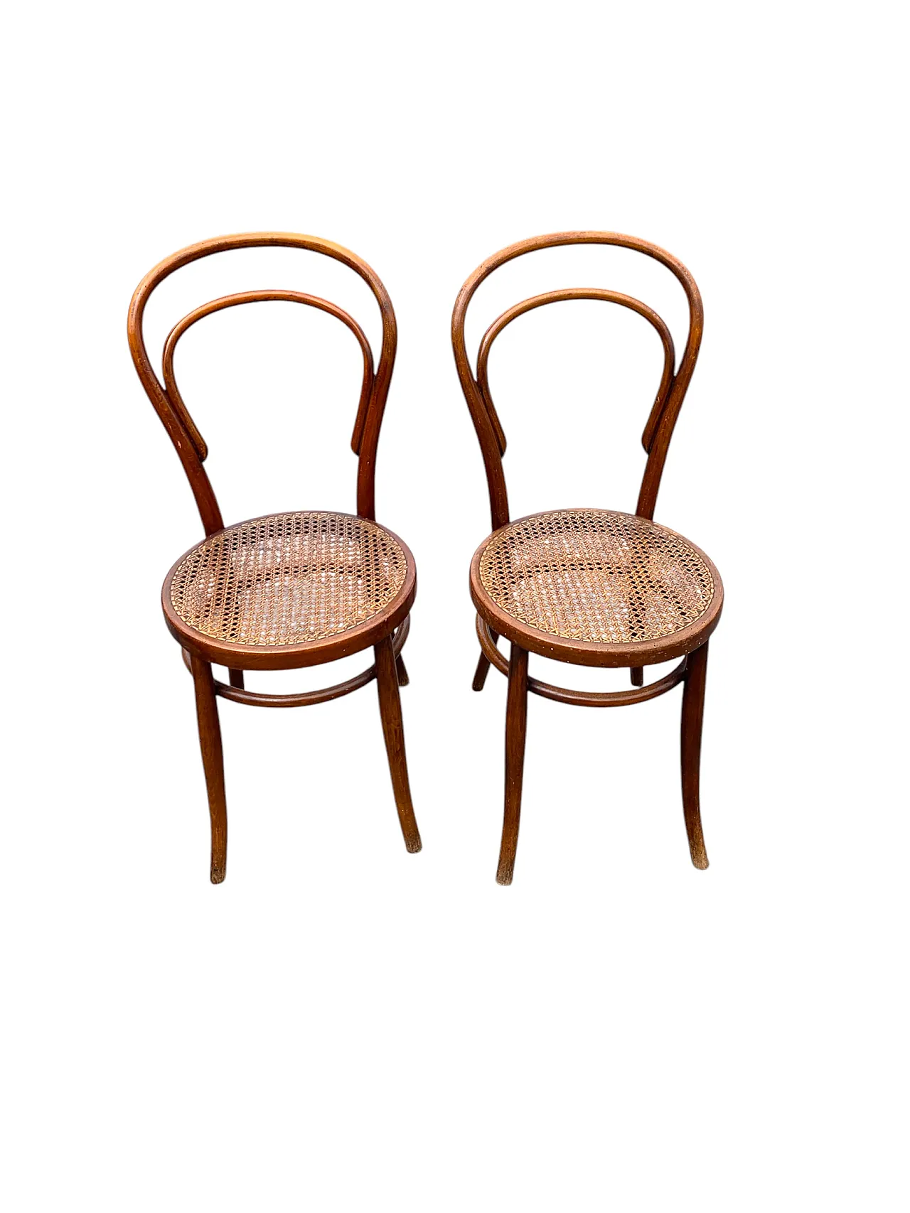 Salottino in paglia di Vienna Thonet e Josias Heissler, primo '900 2