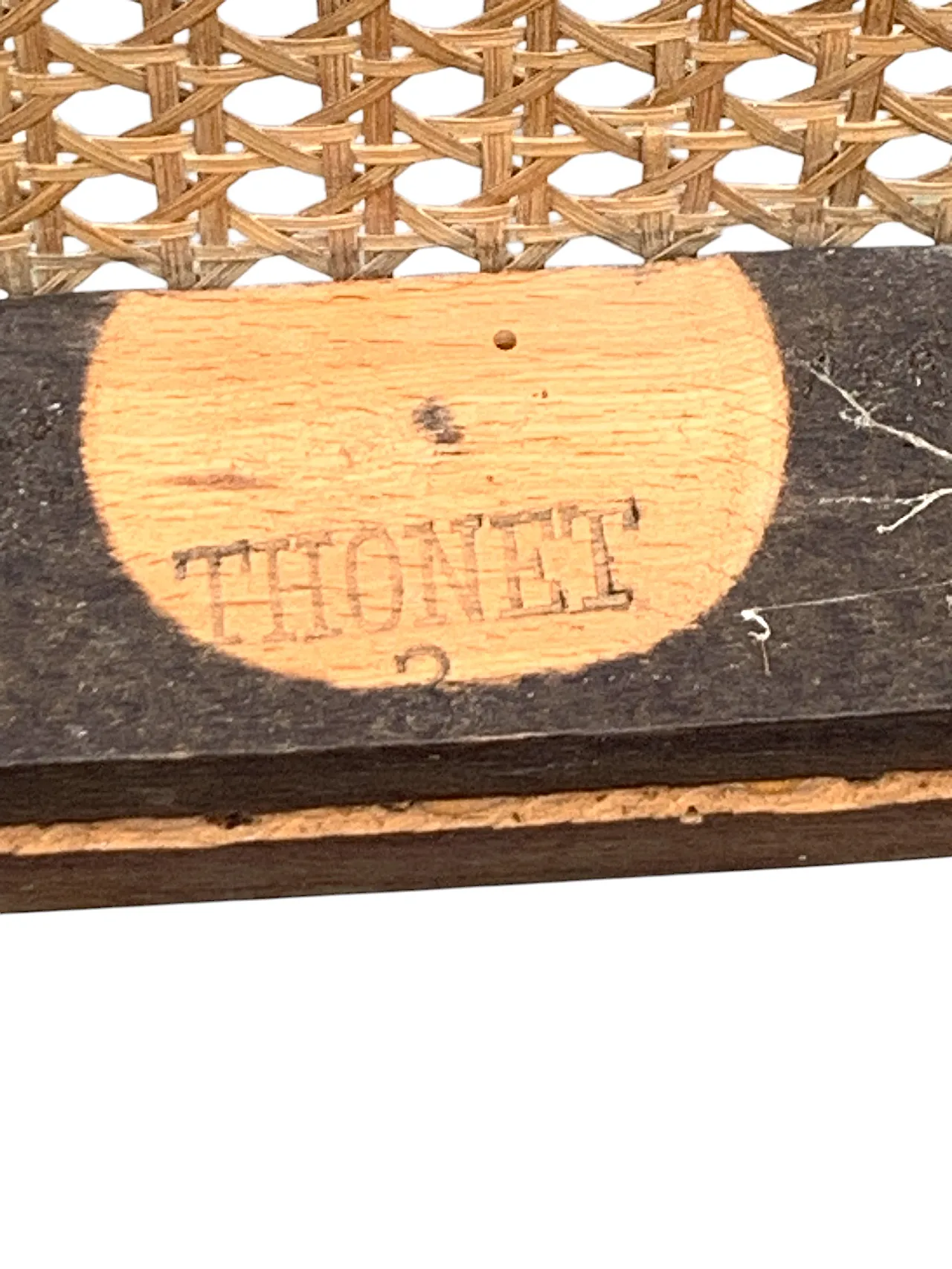 Salottino in paglia di Vienna Thonet e Josias Heissler, primo '900 9