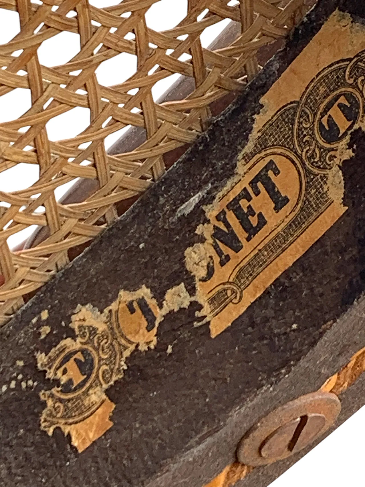 Salottino in paglia di Vienna Thonet e Josias Heissler, primo '900 10