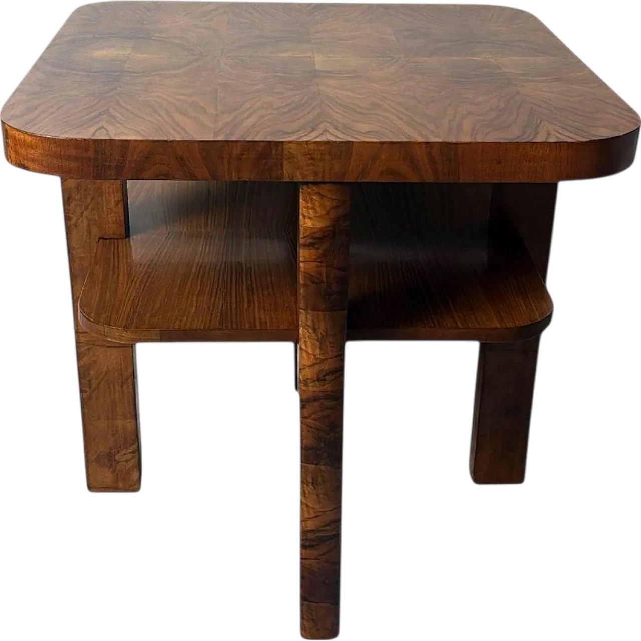 French Art Deco square tea/coffee table, 1930s 20