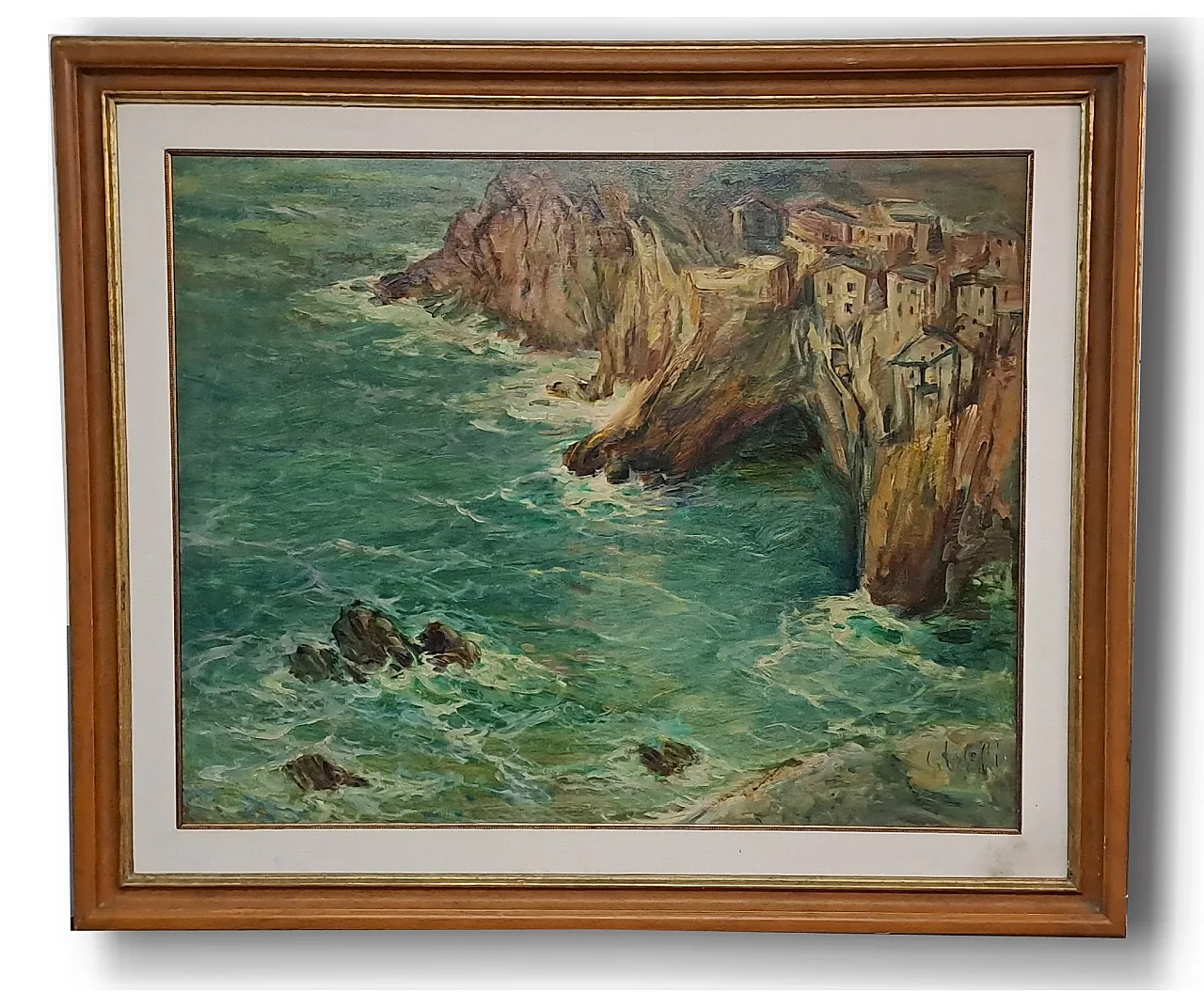 "Grotta a Tellaro" di Giuseppe Caselli (1893 - 1976) 1