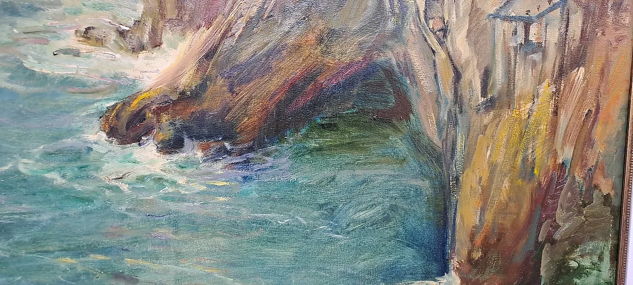 "Grotta a Tellaro" di Giuseppe Caselli (1893 - 1976) 4