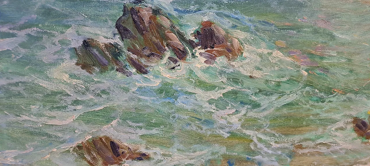 "Grotta a Tellaro" di Giuseppe Caselli (1893 - 1976) 6