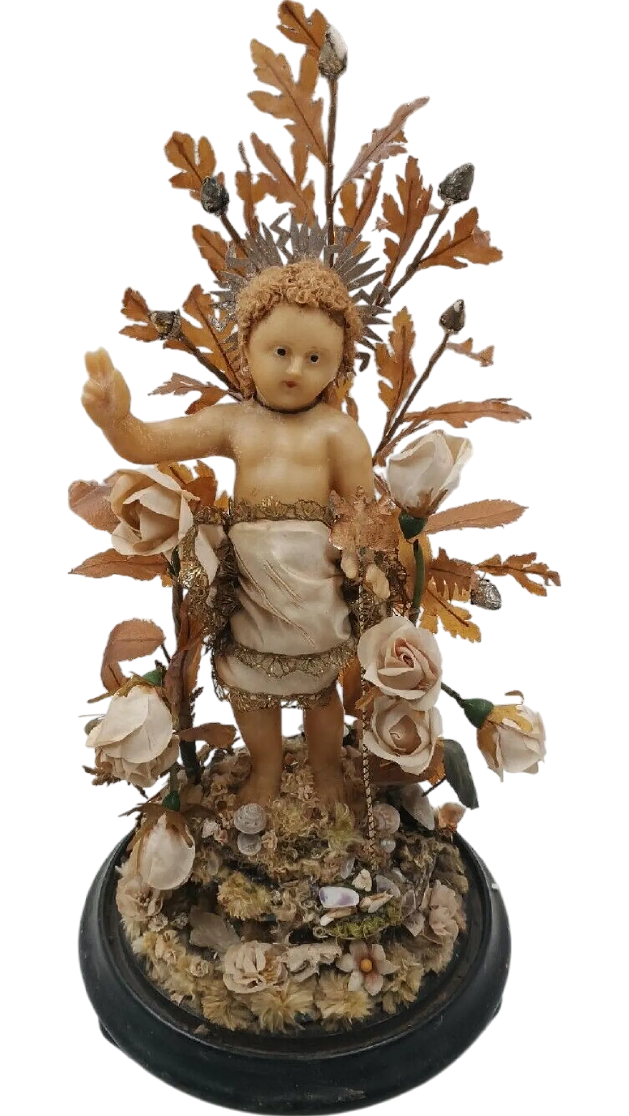 St. John the Child, wax sculpture, 19th century 10