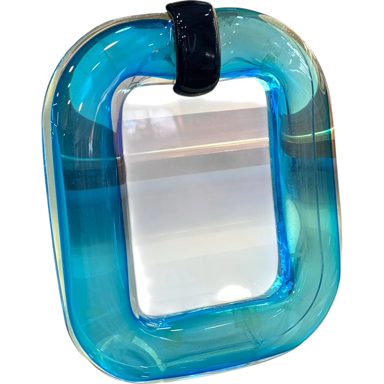 Murano glass frame by Marcello Furlan, 20th century 9