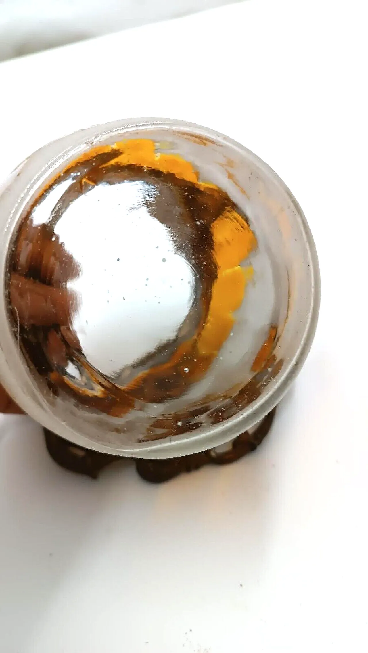 Liberty glass cookie holder vase, early 20th century 8