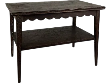 Wooden coffee table by Paolo Buffa, 1960s