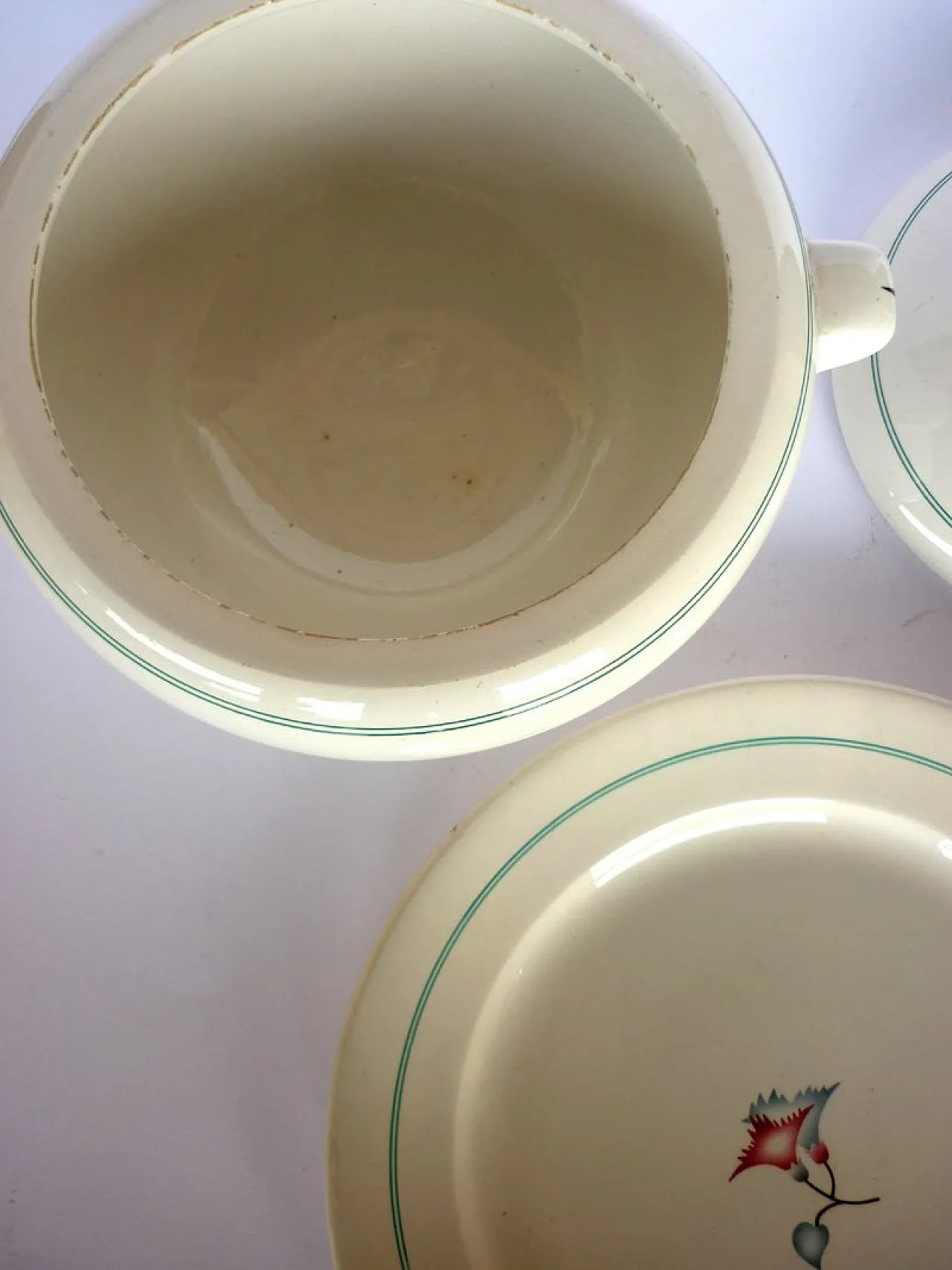 Ceramic tureen by Galvani, 1920s 5