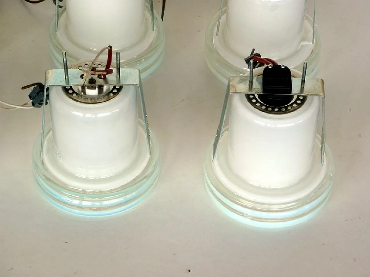 9 Lampade da soffitto di Roberto Pamio per Leucos, anni '70 5