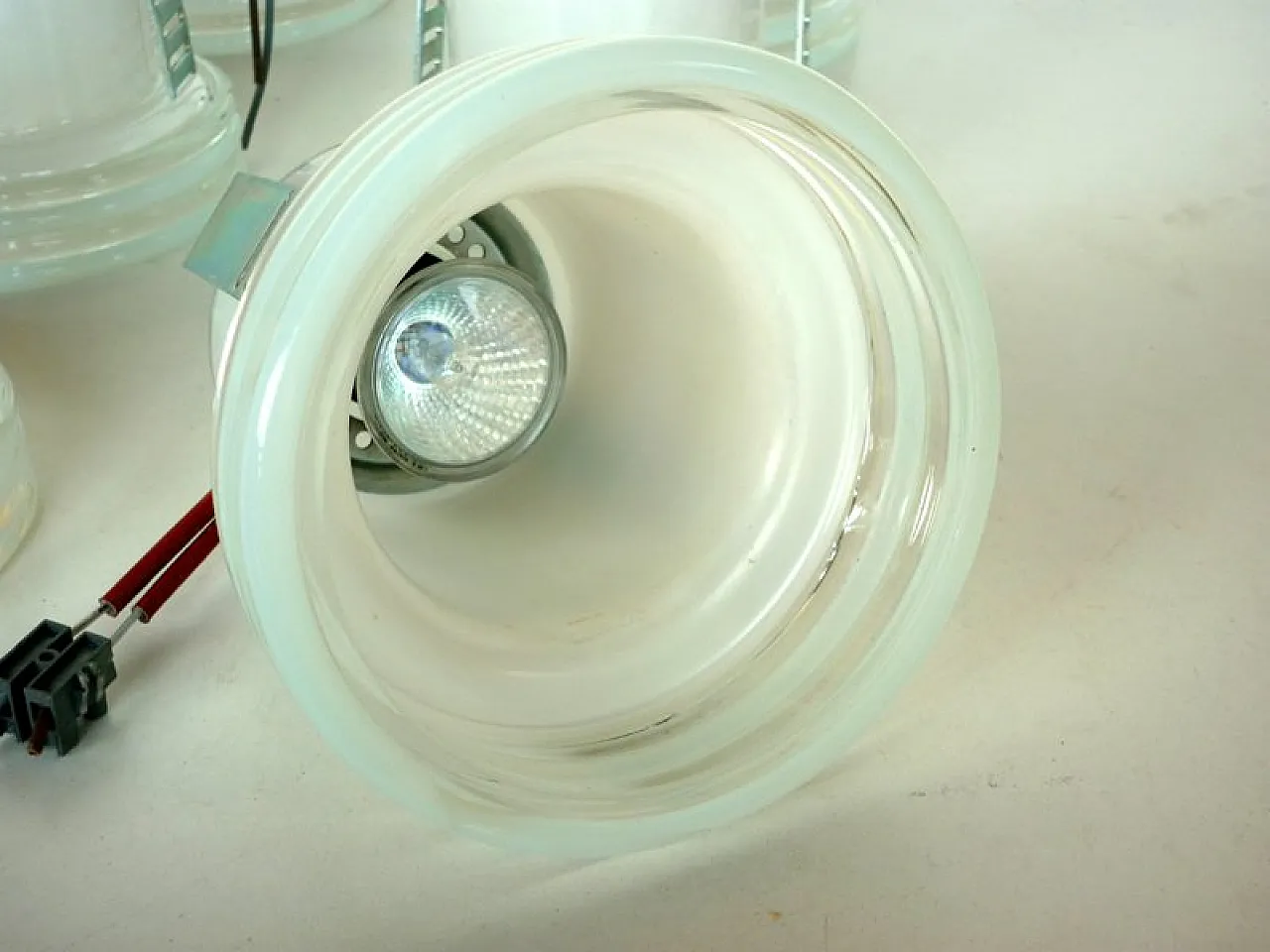 9 Lampade da soffitto di Roberto Pamio per Leucos, anni '70 7