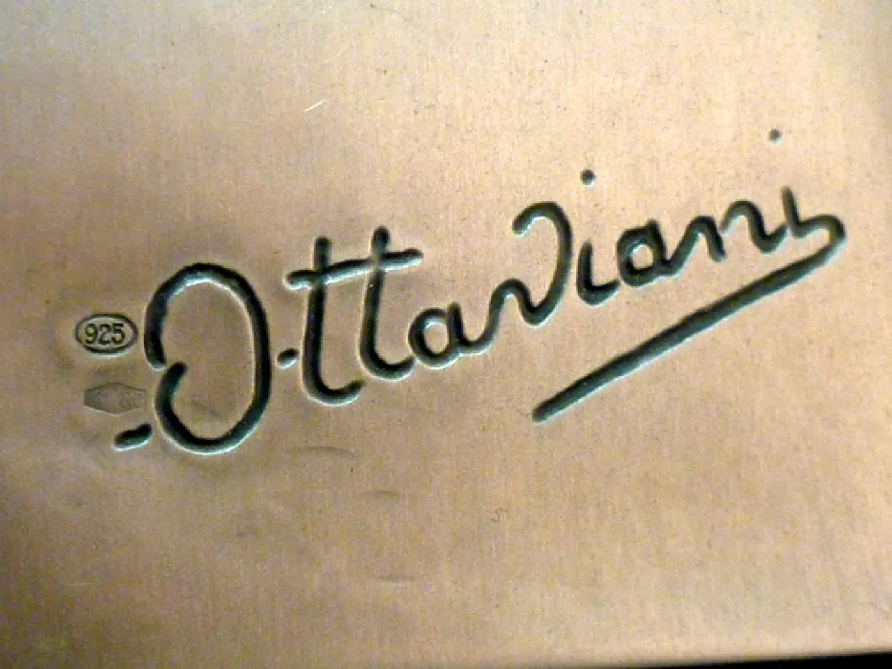 Incisione Madonna in argento di Ottaviani, anni '60 5