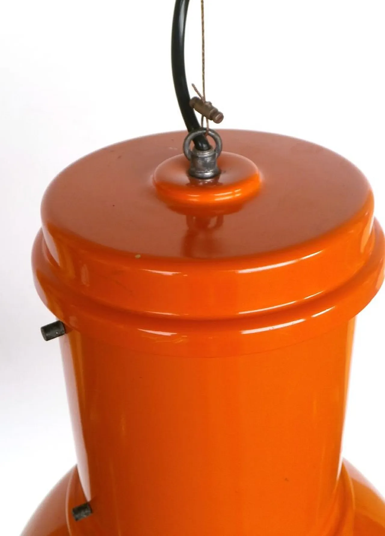 Lampada da soffitto industriale di Fontana Arte, anni '60 3