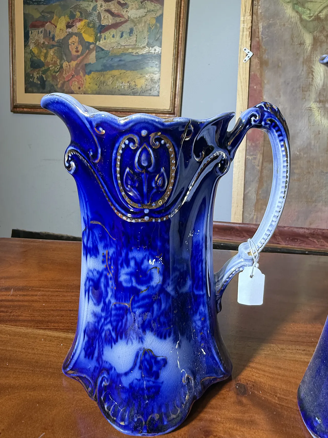 Tre brocche caraffe inglesi PANSY PATTERN BY BROWN & STEVENTON ENGLAND 9