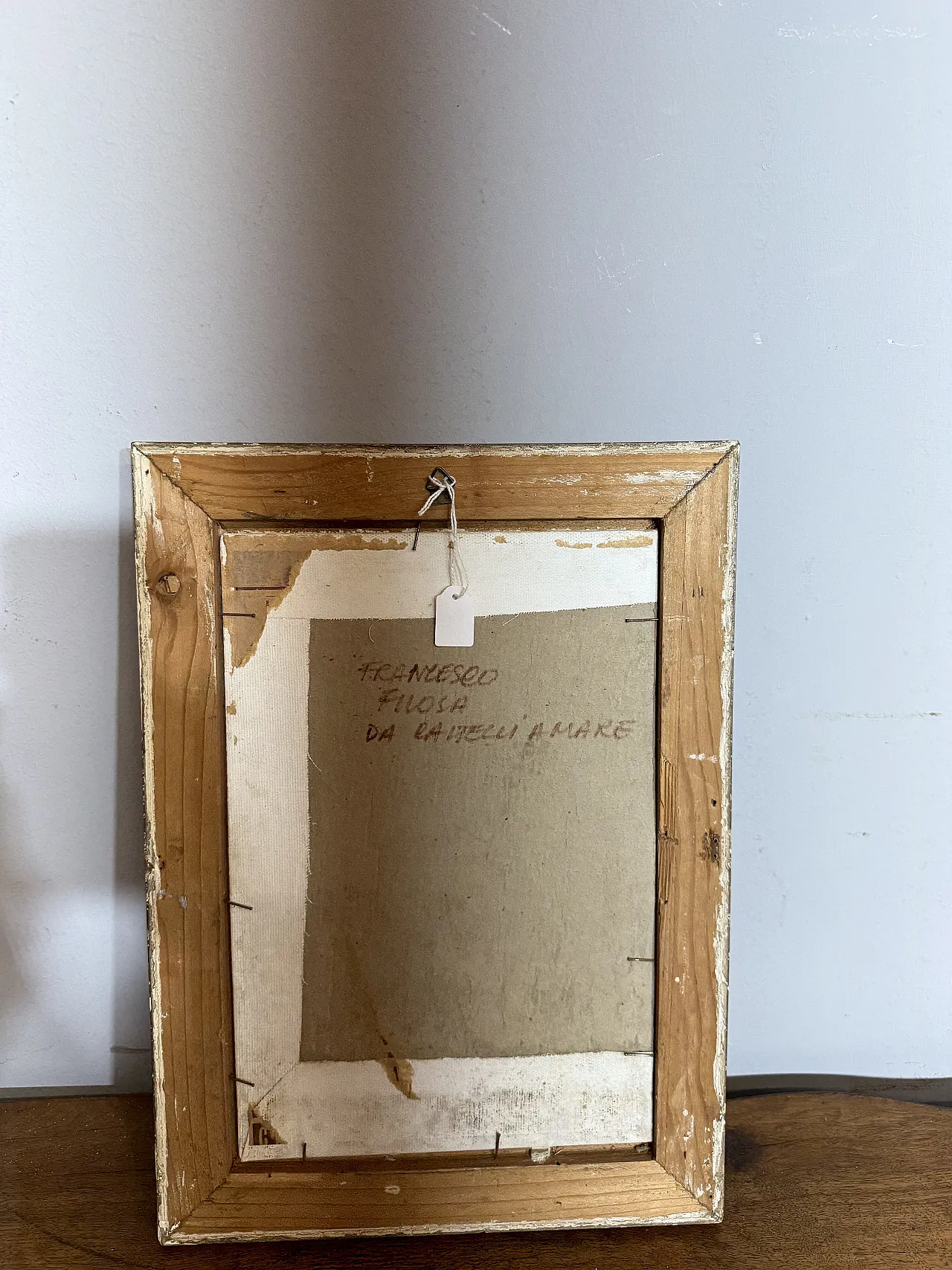 Oil painting depicting Jesus by Francesco Filosa, 1960 2