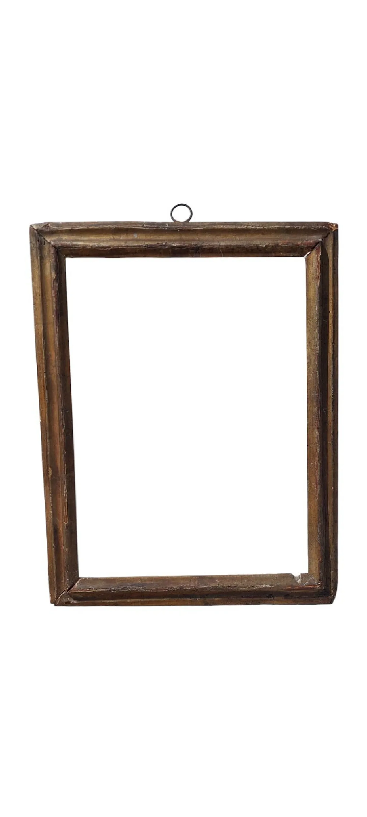 Pair of wooden, silver and mecha frames, 18th century 5