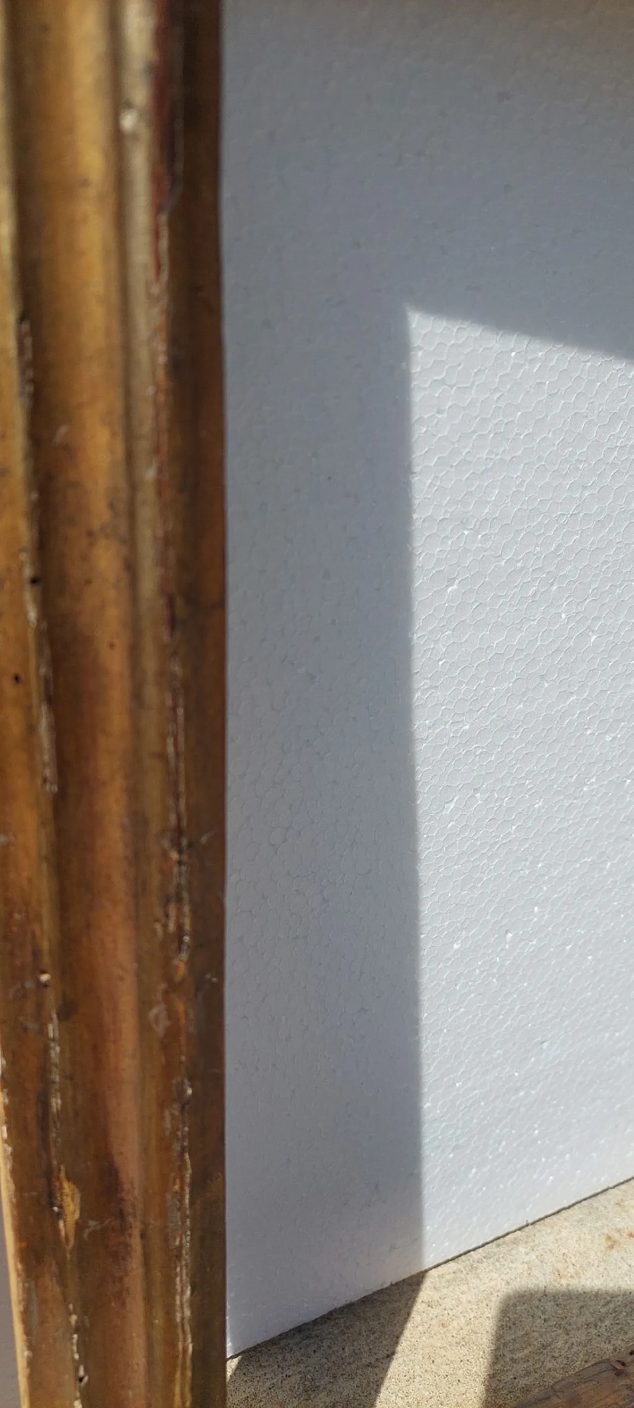 Pair of wooden, silver and mecha frames, 18th century 9