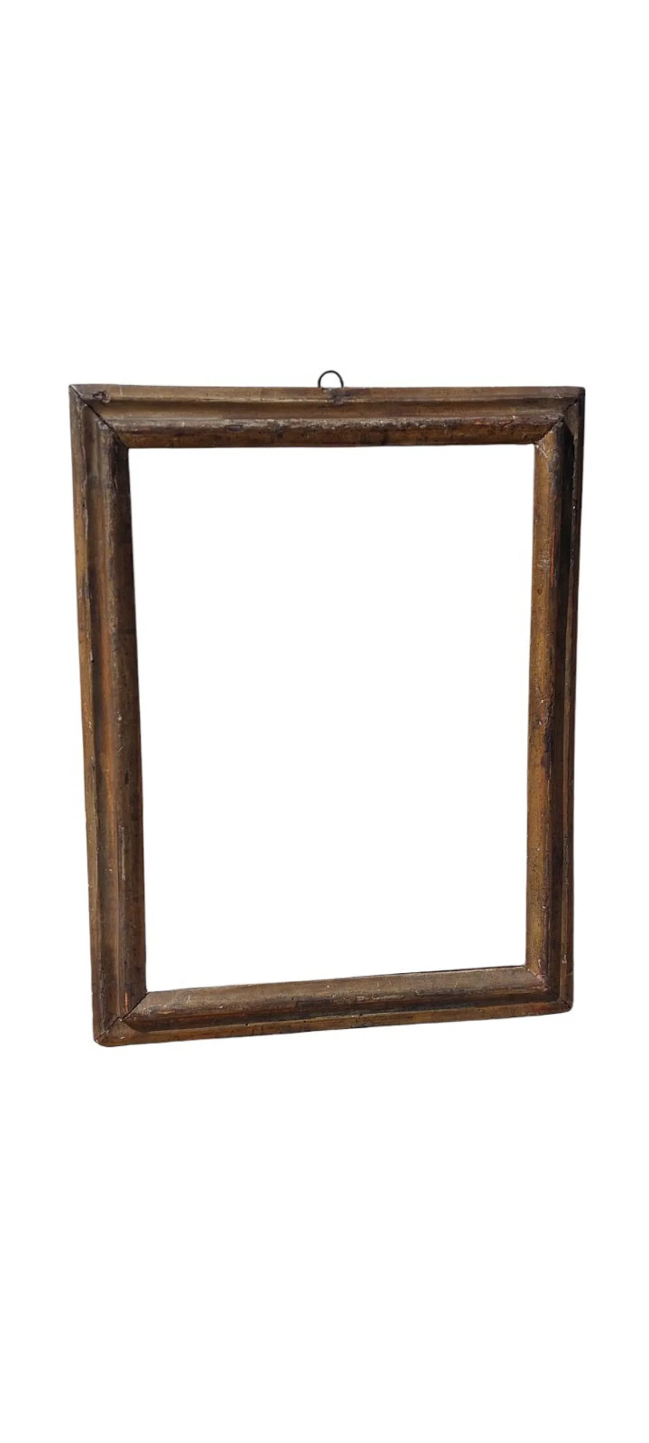 Pair of wooden, silver and mecha frames, 18th century 10