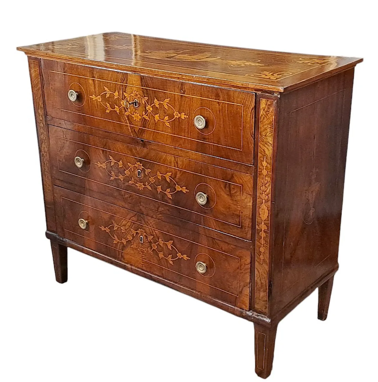 Piccolo cassettone, fine '800 3