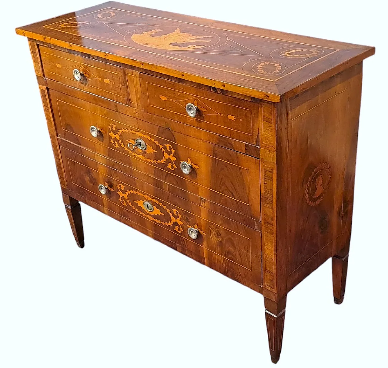 Piccolo cassettone, Italia, fine '800 3