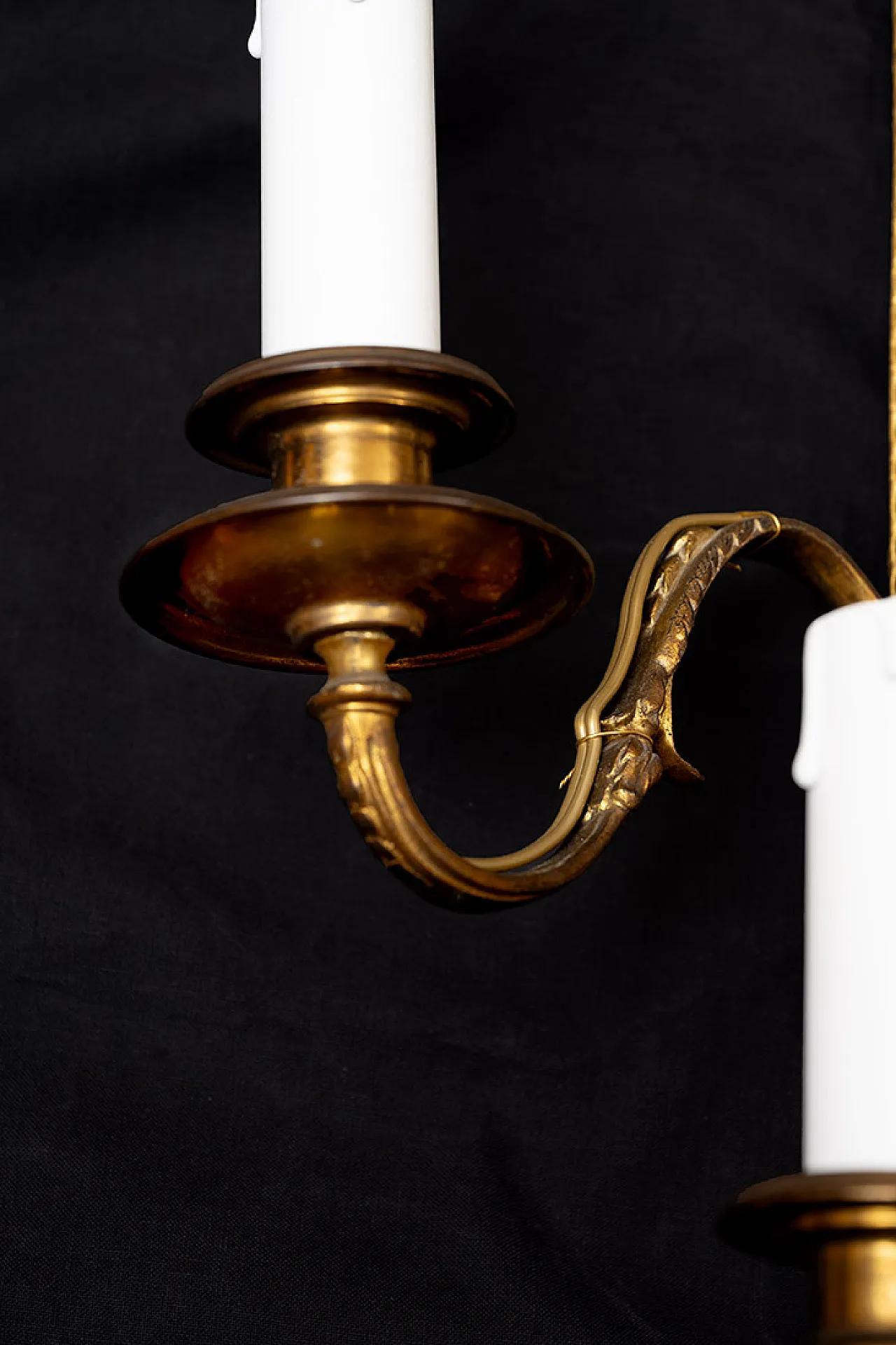 Coppia di specchiere "Ventoline"Napoleone III in bronzo dorato, '800 4