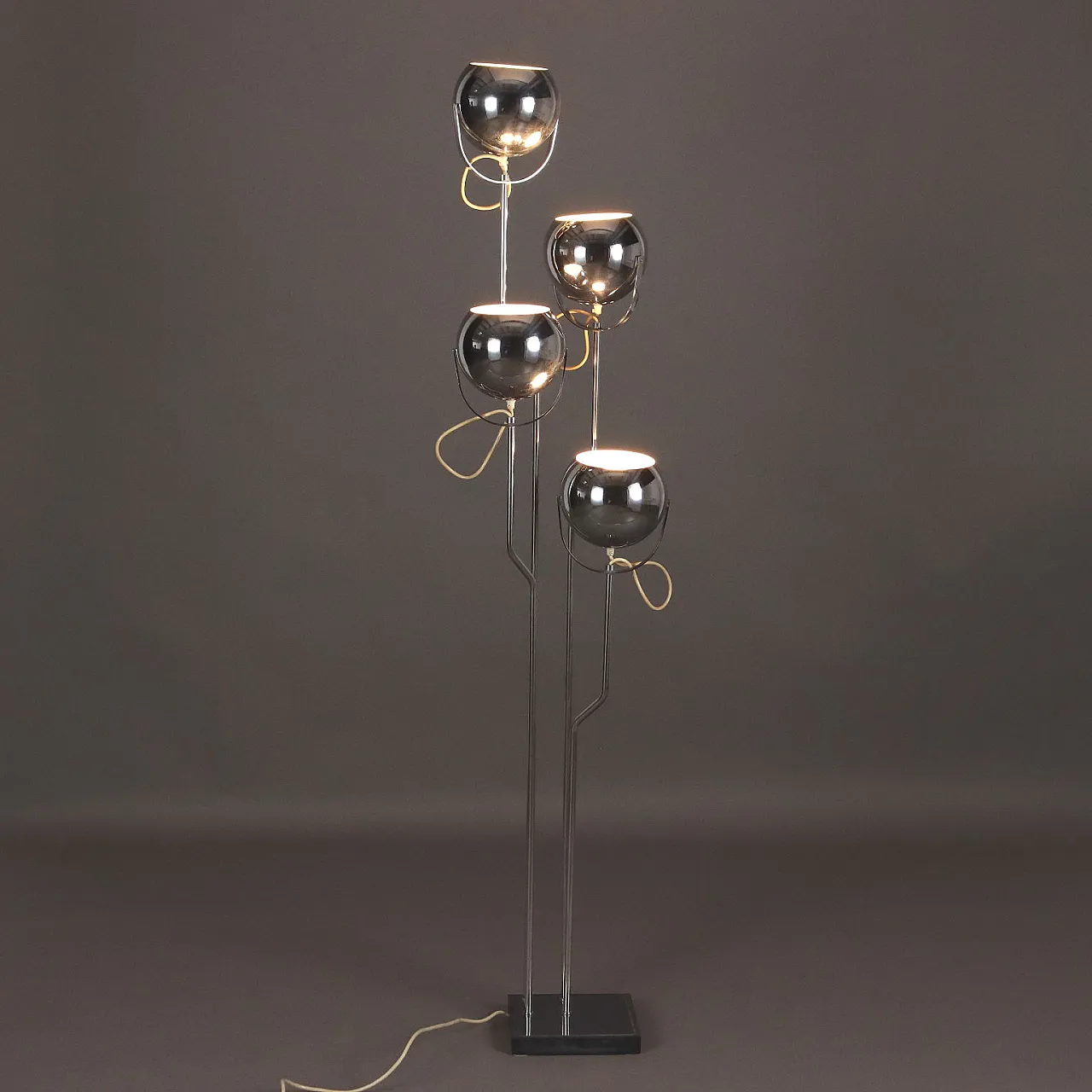 Floor lamp with adjustable spheres, 1970s 1
