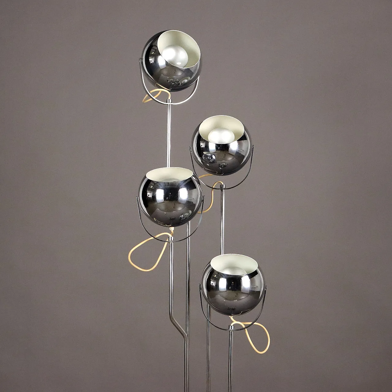 Floor lamp with adjustable spheres, 1970s 5