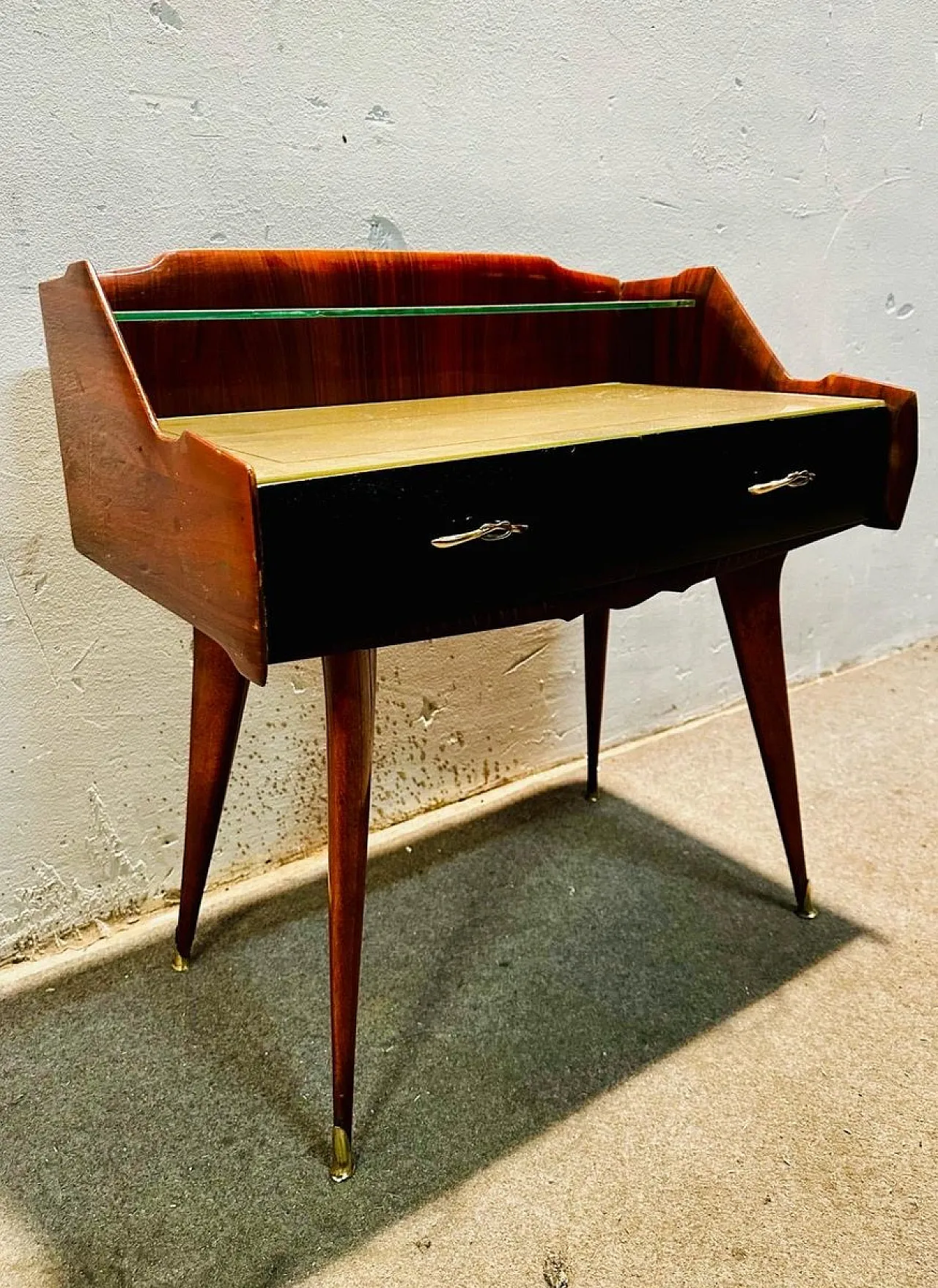 Pair of Wooden Bedside Tables, 1960s 2