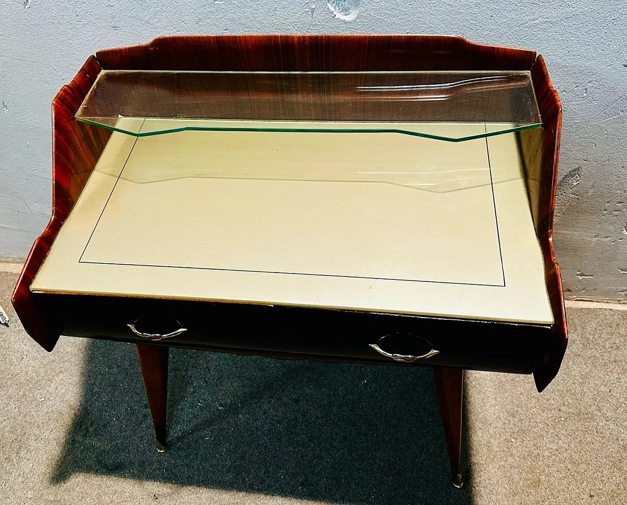 Pair of Wooden Bedside Tables, 1960s 3