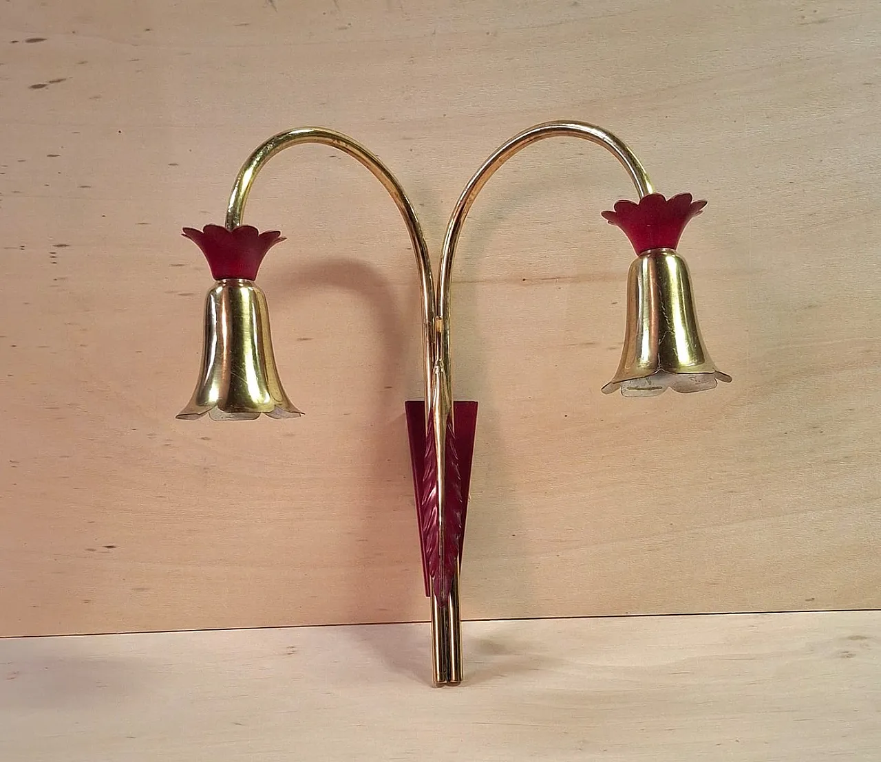 Pair of Wall Lights, 1950s 2