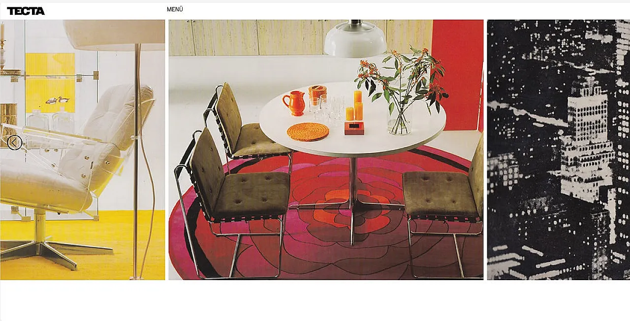 4 Tecta D 96 dining chairs by Hans Könecke, 1960s 3