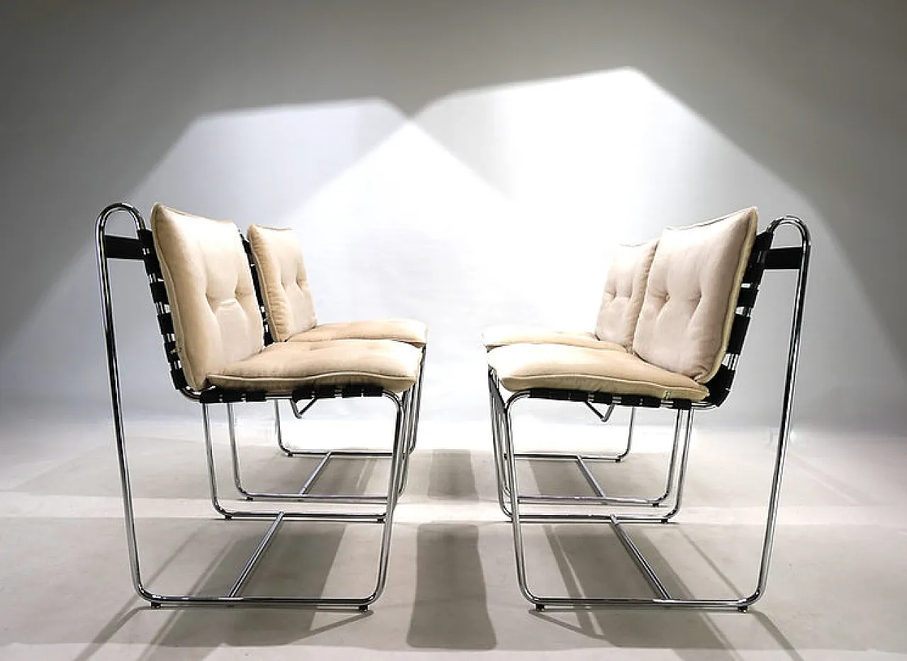 4 Tecta D 96 dining chairs by Hans Könecke, 1960s 10