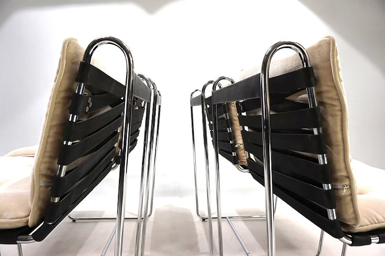 4 Tecta D 96 dining chairs by Hans Könecke, 1960s 11