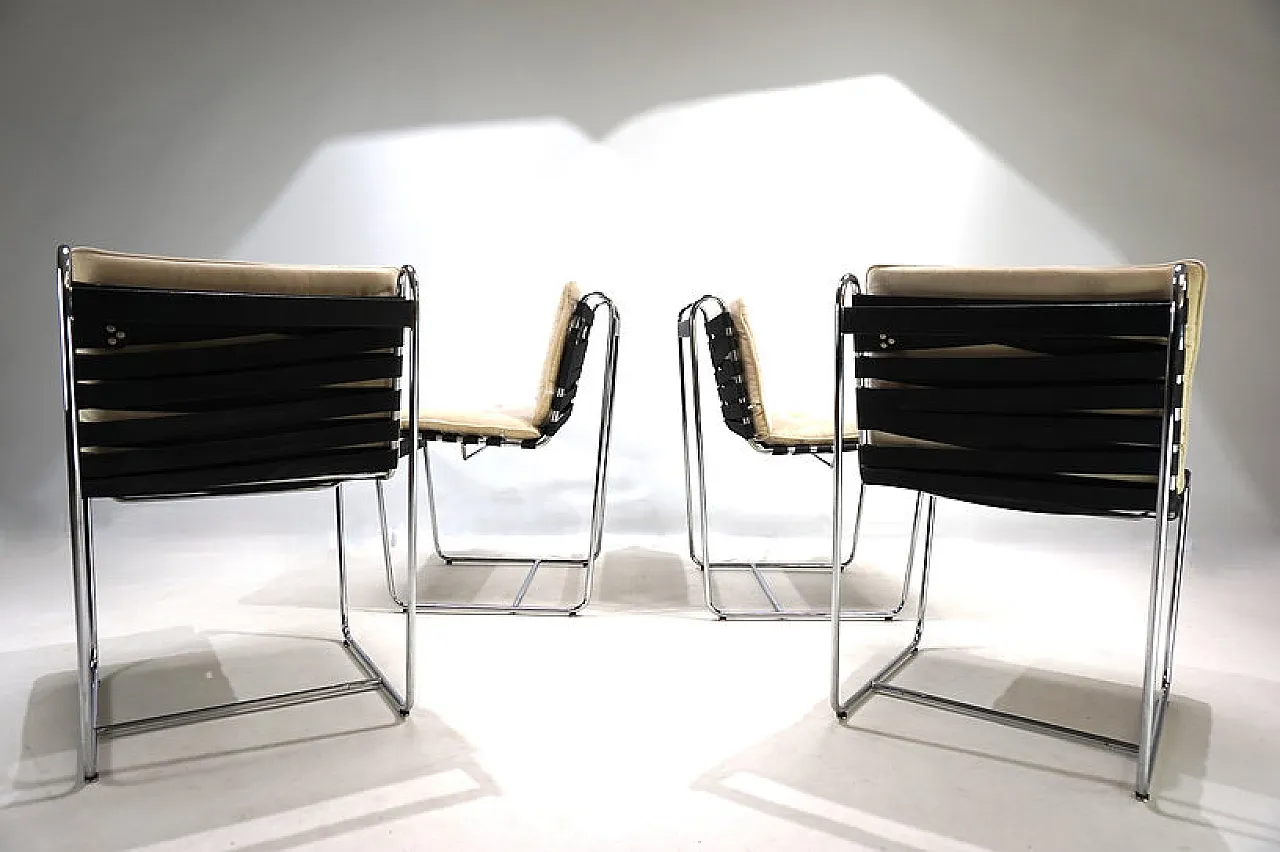 4 Tecta D 96 dining chairs by Hans Könecke, 1960s 13