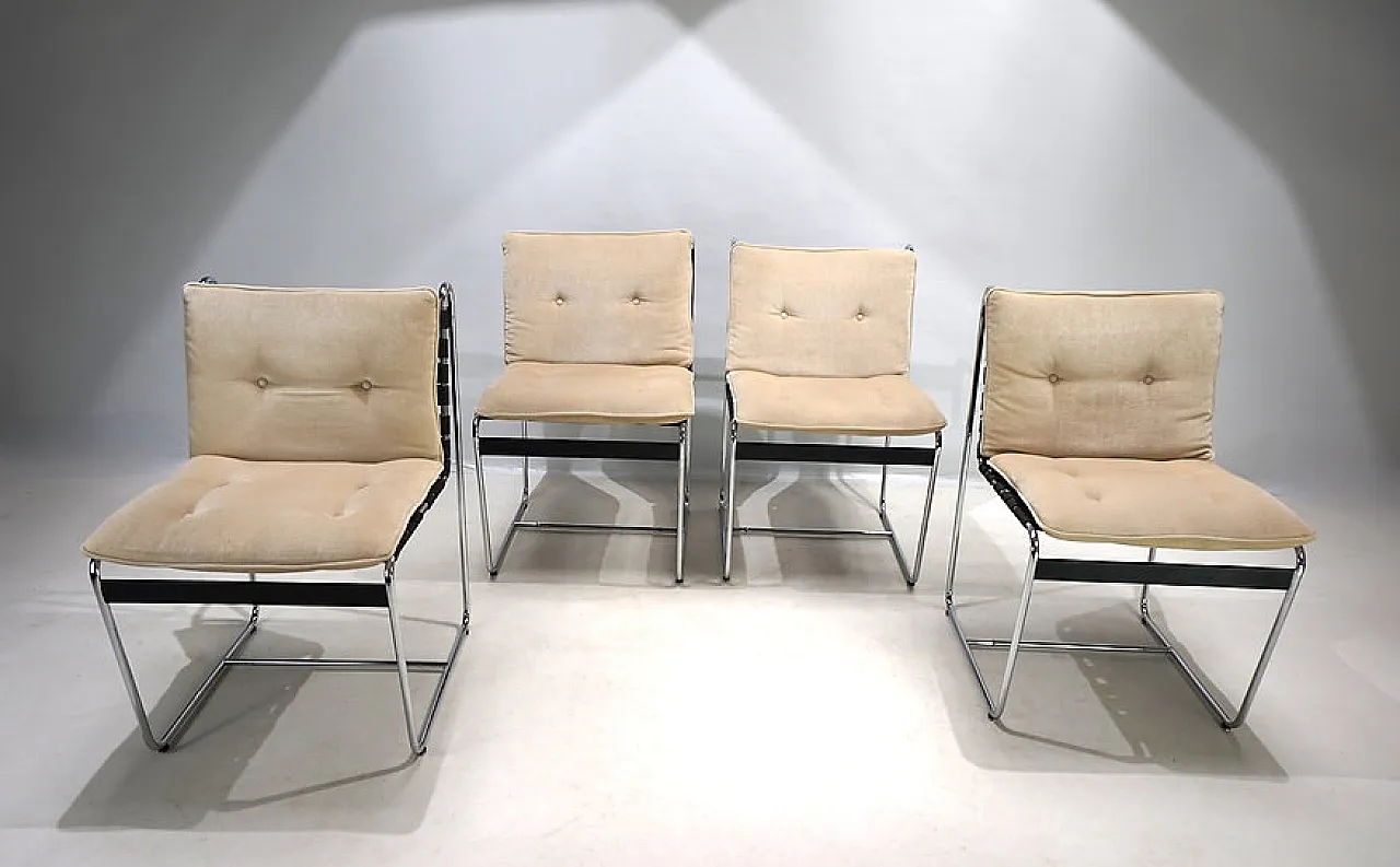 4 Tecta D 96 dining chairs by Hans Könecke, 1960s 15