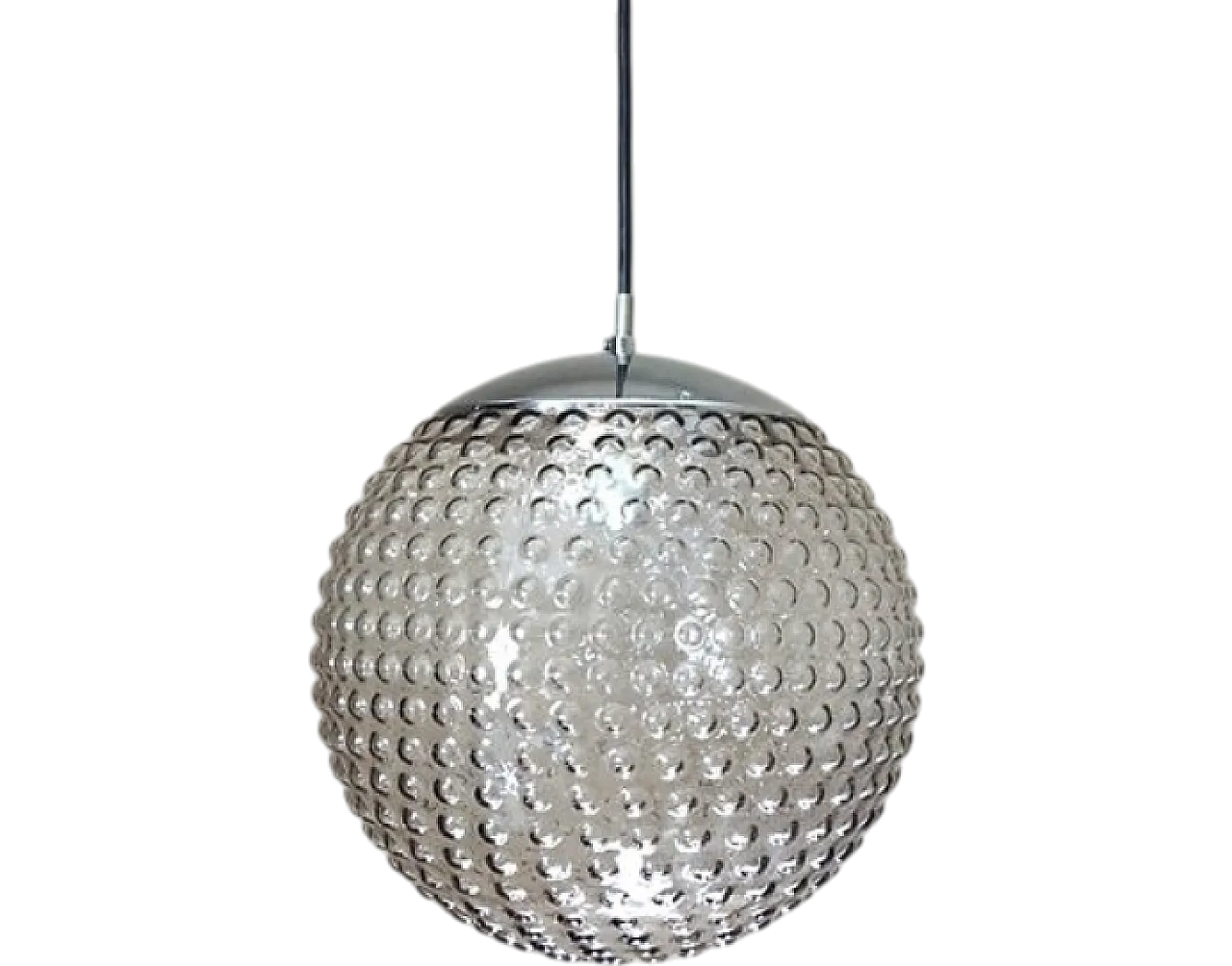 Lampada a sospensione Staff Bubble di Rolf Krüger, anni '70 9